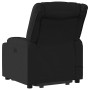 Sillón de masaje eléctrico reclinable elevable tela negro en Sillones | Comprar online en Foru.es