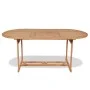 Mesa de jardín de madera de teca maciza 180x90x75 cm de vidaXL, Mesas de jardín - Ref: Foro24-43030, Precio: 271,34 €, Descue...