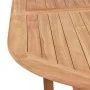 Mesa de jardín de madera de teca maciza 180x90x75 cm de vidaXL, Mesas de jardín - Ref: Foro24-43030, Precio: 271,34 €, Descue...