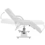 Sillón de salón de belleza cuero sintético blanco 180x62x78 cm de , Sillones de masaje - Ref: Foro24-110267, Precio: 426,68 €...