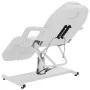 Sillón de salón de belleza cuero sintético blanco 180x62x78 cm de , Sillones de masaje - Ref: Foro24-110267, Precio: 426,68 €...