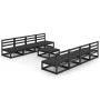 Juego de muebles de jardín 9 piezas negro madera madera pino de , Conjuntos de jardín - Ref: Foro24-3075358, Precio: 591,22 €...