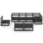 Juego de muebles de jardín 8 piezas negro madera maciza pino de , Conjuntos de jardín - Ref: Foro24-3075628, Precio: 569,98 €...