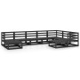 Juego de muebles de jardín 9 pzas y cojines negro madera pino de , Conjuntos de jardín - Ref: Foro24-3075758, Precio: 653,67 ...