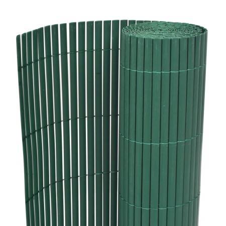 Valla de jardín de doble cara PVC verde 90x500 cm de vidaXL, Paneles de vallas - Ref: Foro24-43628, Precio: 51,79 €, Descuent...