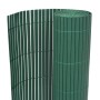 Valla de jardín de doble cara PVC verde 90x500 cm de vidaXL, Paneles de vallas - Ref: Foro24-43628, Precio: 51,79 €, Descuent...