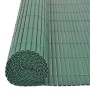 Valla de jardín de doble cara PVC verde 90x500 cm de vidaXL, Paneles de vallas - Ref: Foro24-43628, Precio: 51,79 €, Descuent...