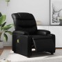 Sillón de masaje reclinable eléctrico cuero sintético negro en Sillones | Comprar online en Foru.es