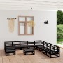 Juego de muebles de jardín 12 piezas madera maciza de pino de , Conjuntos de jardín - Ref: Foro24-3076023, Precio: 910,91 €, ...