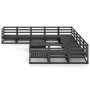 Juego de muebles de jardín 12 piezas madera maciza de pino de , Conjuntos de jardín - Ref: Foro24-3076023, Precio: 910,91 €, ...