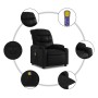 Sillón de masaje reclinable eléctrico cuero sintético negro en Sillones | Comprar online en Foru.es