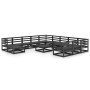 Juego de muebles de jardín 13 piezas madera maciza de pino de , Conjuntos de jardín - Ref: Foro24-3076063, Precio: 973,02 €, ...