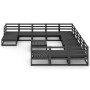 Juego de muebles de jardín 13 piezas madera maciza de pino de , Conjuntos de jardín - Ref: Foro24-3076063, Precio: 973,02 €, ...