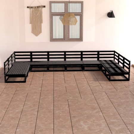 Juego de muebles de jardín 10 piezas madera maciza de pino de , Conjuntos de jardín - Ref: Foro24-3076153, Precio: 683,78 €, ...