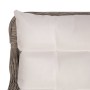 Sillones de jardín con cojines 2 uds ratán sintético marrón de vidaXL, Sillas de jardín - Ref: Foro24-44148, Precio: 332,75 €...