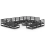 Juego de muebles de jardín 14 piezas madera maciza de pino de , Conjuntos de jardín - Ref: Foro24-3076198, Precio: 996,66 €, ...