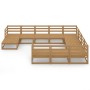 Juego de muebles de jardín 11 piezas madera maciza de pino de , Conjuntos de jardín - Ref: Foro24-3076037, Precio: 770,77 €, ...