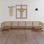 Juego de muebles de jardín 7 piezas madera maciza de pino de , Conjuntos de jardín - Ref: Foro24-3076132, Precio: 459,75 €, D...