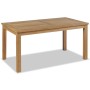 Mesa de centro de teca 90x50x45 cm de vidaXL, Mesas de centro - Ref: Foro24-43253, Precio: 128,22 €, Descuento: %