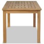 Mesa de centro de teca 90x50x45 cm de vidaXL, Mesas de centro - Ref: Foro24-43253, Precio: 128,22 €, Descuento: %