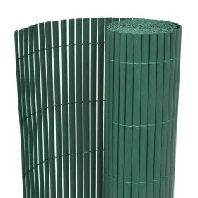 Doppelseitiger grüner PVC-Gartenzaun 90x300 cm von vidaXL, Zaunpaneele - Ref: Foro24-43623, Preis: 32,62 €, Rabatt: %