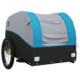 Remolque para bicicleta hierro negro y azul 45 kg de , Remolques para bicicletas - Ref: Foro24-94128, Precio: 73,66 €, Descue...