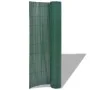 Doppelseitiger grüner PVC-Gartenzaun 90x300 cm von vidaXL, Zaunpaneele - Ref: Foro24-43623, Preis: 32,62 €, Rabatt: %