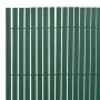 Doppelseitiger grüner PVC-Gartenzaun 90x300 cm von vidaXL, Zaunpaneele - Ref: Foro24-43623, Preis: 32,62 €, Rabatt: %