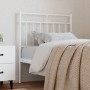 Cabecero de metal blanco 75 cm de , Cabeceros y pies de cama - Ref: Foro24-373766, Precio: 21,49 €, Descuento: %