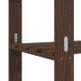 Estantería de 3 niveles madera maciza pino marrón 60x38x90 cm de , Estanterías industriales - Ref: Foro24-373398, Precio: 45,...