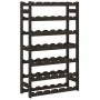Botellero para 42 botellas madera maciza de pino negro by , Wine racks - Ref: Foro24-373403, Price: 49,65 €, Discount: %