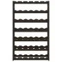Botellero para 42 botellas madera maciza de pino negro by , Wine racks - Ref: Foro24-373403, Price: 49,65 €, Discount: %