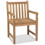 Sillas de jardín 2 unidades madera de teca maciza de vidaXL, Sillas de jardín - Ref: Foro24-43250, Precio: 308,15 €, Descuent...