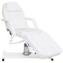 Camilla de masaje blanca 180x62x(87-112) cm de , Mesas de masaje - Ref: Foro24-110264, Precio: 468,37 €, Descuento: %