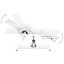 Camilla de masaje blanca 180x62x(87-112) cm de , Mesas de masaje - Ref: Foro24-110264, Precio: 468,37 €, Descuento: %