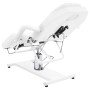 Camilla de masaje blanca 180x62x(87-112) cm de , Mesas de masaje - Ref: Foro24-110264, Precio: 468,37 €, Descuento: %