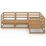 Muebles de jardín 4 piezas marrón miel madera madera de pino de , Conjuntos de jardín - Ref: Foro24-3075547, Precio: 266,87 €...