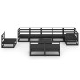 Juego de muebles de jardín 10 pzas negro madera maciza de pino de , Conjuntos de jardín - Ref: Foro24-3075643, Precio: 715,80...