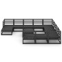 Juego de muebles de jardín 12 piezas madera maciza de pino de , Conjuntos de jardín - Ref: Foro24-3076043, Precio: 905,96 €, ...