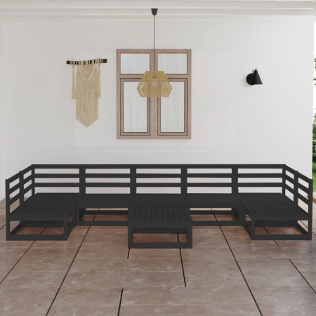 Juego de muebles de jardín 8 piezas madera maciza de pino de , Conjuntos de jardín - Ref: Foro24-3076138, Precio: 561,82 €, D...