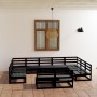 Juego de muebles de jardín 11 piezas madera maciza de pino de , Conjuntos de jardín - Ref: Foro24-3076173, Precio: 813,43 €, ...