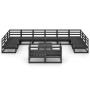 Juego de muebles de jardín 13 piezas madera maciza de pino de , Conjuntos de jardín - Ref: Foro24-3076228, Precio: 966,02 €, ...