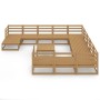 Juego de muebles de jardín 13 piezas madera maciza de pino de , Conjuntos de jardín - Ref: Foro24-3076062, Precio: 891,24 €, ...