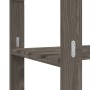 Estantería de 5 niveles madera maciza pino gris 170x38x170 cm de , Estanterías industriales - Ref: Foro24-373384, Precio: 106...