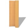 Valla de jardín de doble cara amarilla 90x300 cm de vidaXL, Paneles de vallas - Ref: Foro24-43624, Precio: 41,09 €, Descuento: %