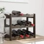 Wine rack for 12 bottles solid black pine wood by , Wine racks - Ref: Foro24-373399, Price: 18,61 €, Discount: %