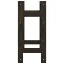 Wine rack for 16 bottles solid black pine wood by , Wine racks - Ref: Foro24-373400, Price: 32,79 €, Discount: %