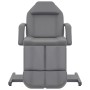 Sillón de salón de belleza cuero sintético gris 180x62x78 cm de , Sillones de masaje - Ref: Foro24-110269, Precio: 528,87 €, ...