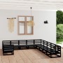 Juego de muebles de jardín 11 piezas madera maciza de pino de , Conjuntos de jardín - Ref: Foro24-3076018, Precio: 833,06 €, ...