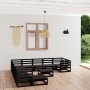Juego de muebles de jardín 12 piezas madera maciza de pino de , Conjuntos de jardín - Ref: Foro24-3076053, Precio: 905,96 €, ...